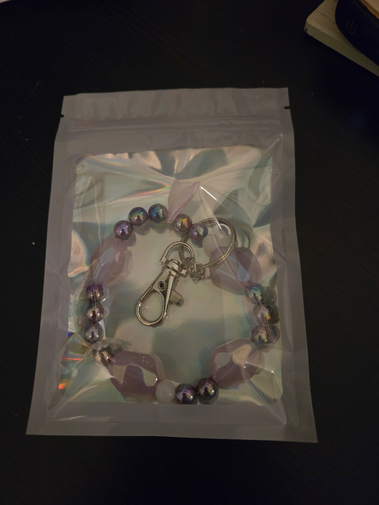 Wristlet keychain