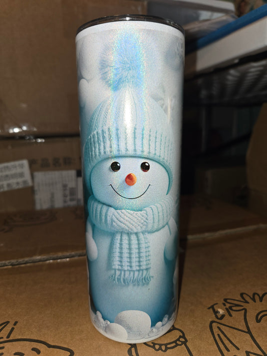 Snowman tumbler