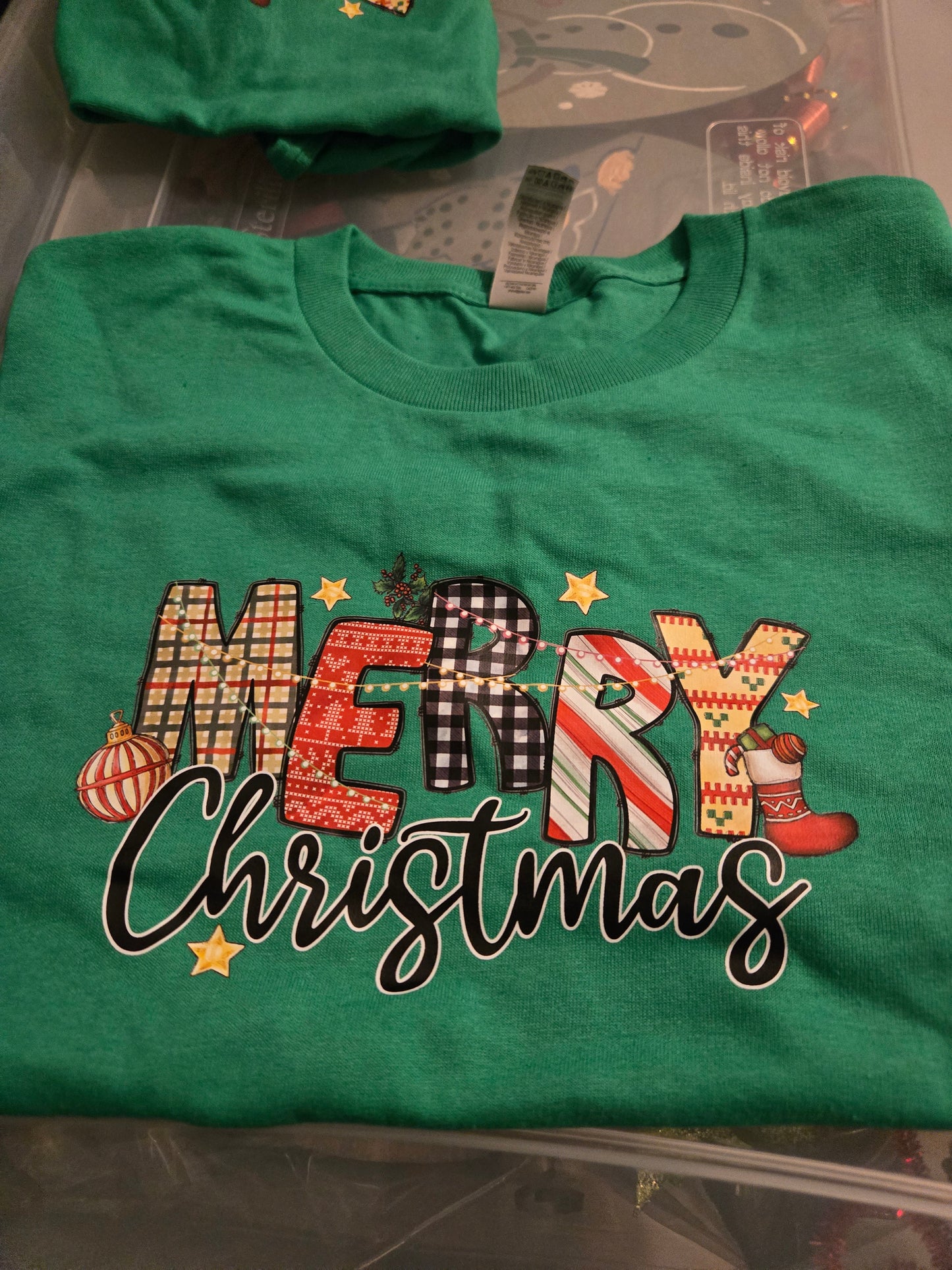 Youth Merry Christmas tshirt