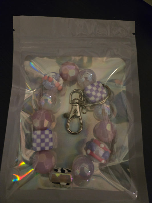 Wristlet keychain
