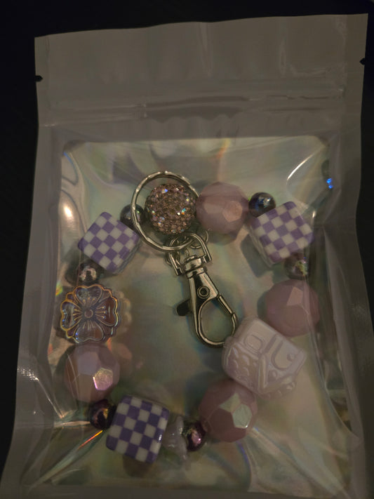 Wristlet keychain