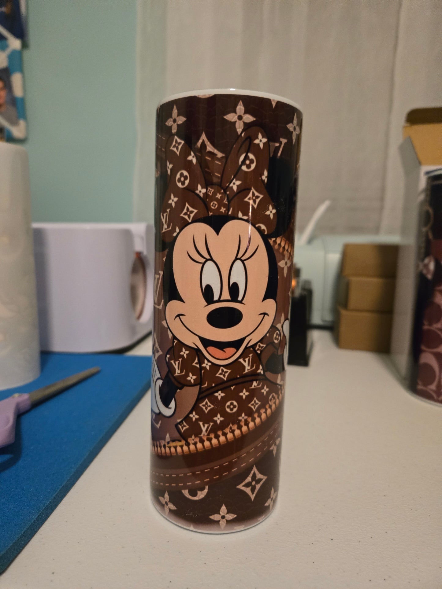 Minnie LV tumbler